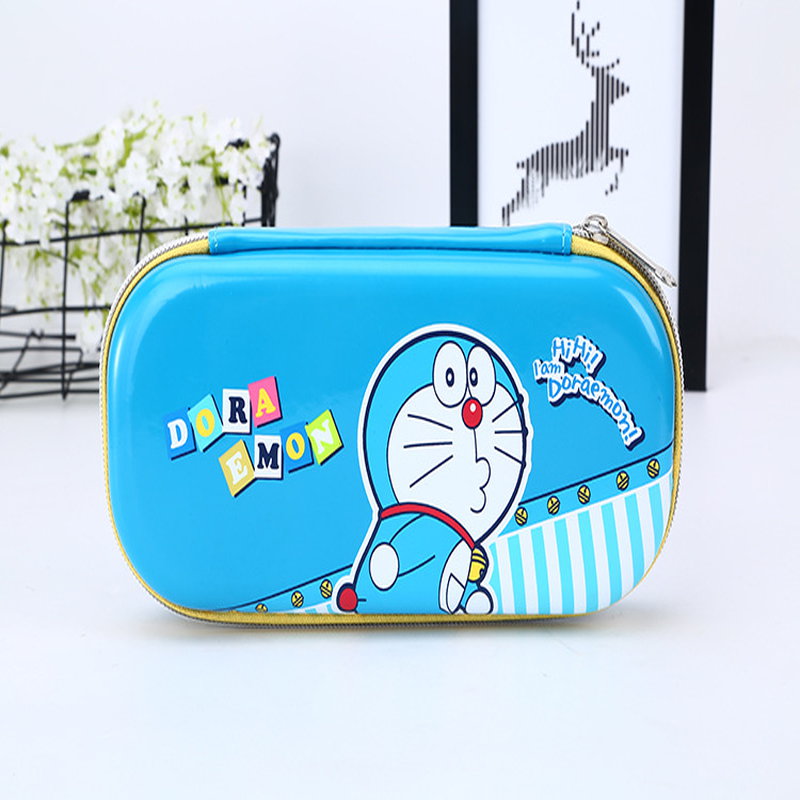 EVA zip-chain cartoon pencil case bag Pencil institute hosted EVA pencil case student pencil case bag